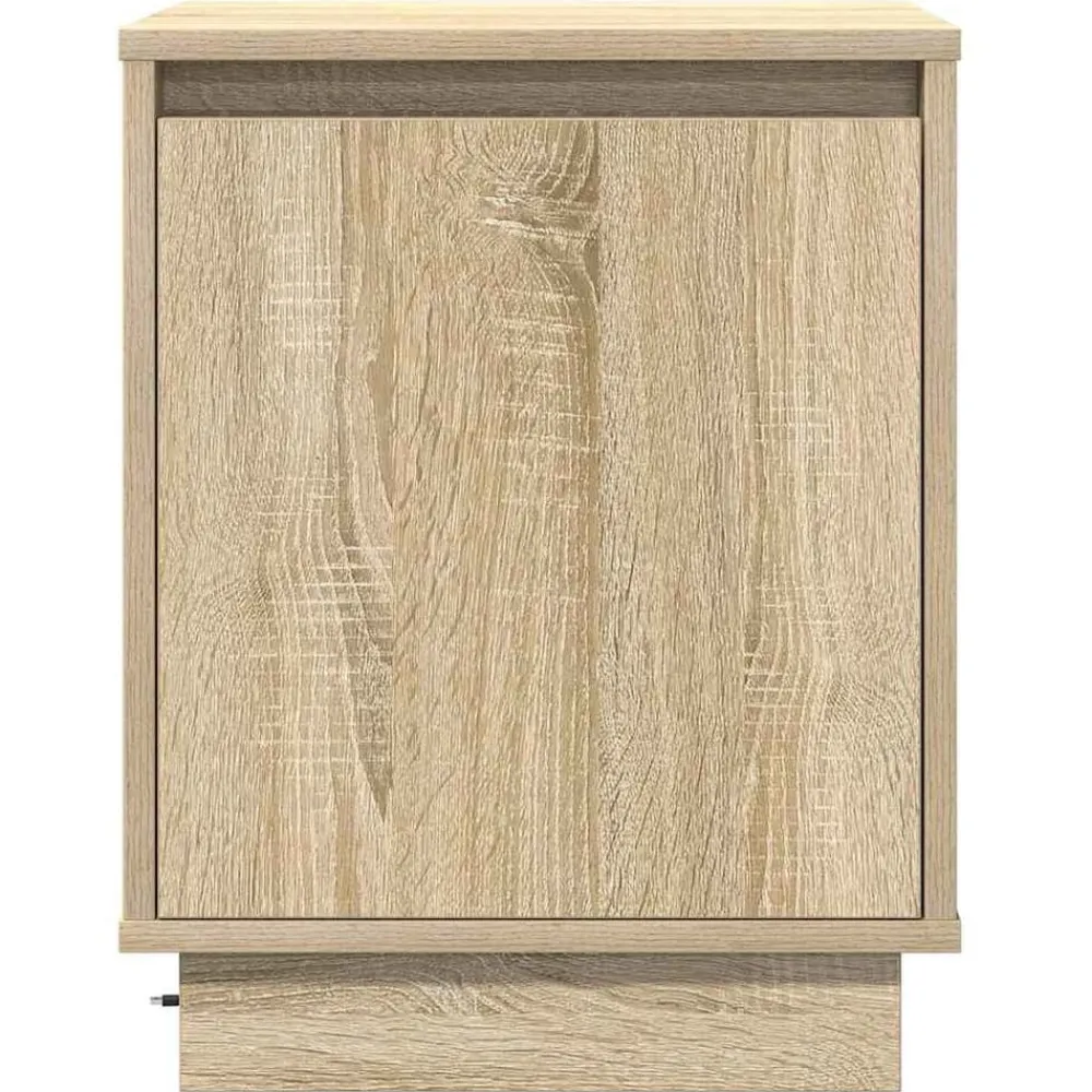 vidaXL Armario de Noche 39 x 34,5 x 50 cm Roble Sonoma Discount