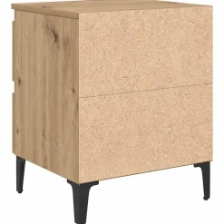 vidaXL Armario de Noche 40 x 35 x 50 cm Roble artisan Outlet