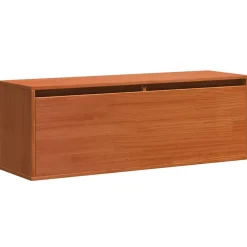 vidaXL Armario de Pared con estante Marrón cera 100 x 30 x 35 cm Marr&oacute;n cera Hot