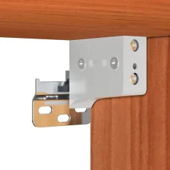 vidaXL Armario de Pared con estante Marrón cera 100 x 30 x 35 cm Marrón cera Hot