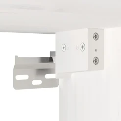 vidaXL Estanterías-Armario de pared de madera maciza de pino 80x30x35 cm