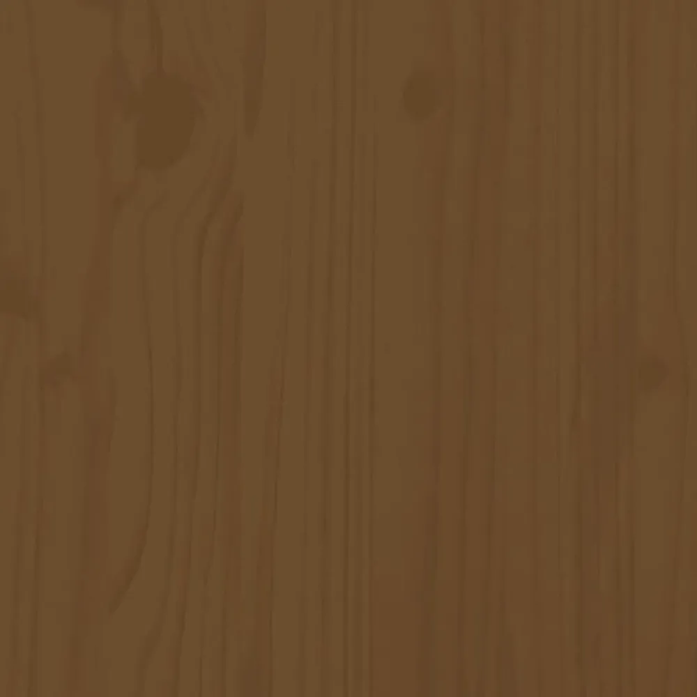 vidaXL Estanterías-Armario de pared madera maciza de pino marrón miel 30x30x60 cm