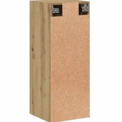 vidaXL Armario de pared madera ingeniería artisian 34,5x34x90 cm Roble Hot