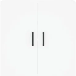 vidaXL Armario de pared madera de ingeniería 60x31x60 cm Blanco Sale