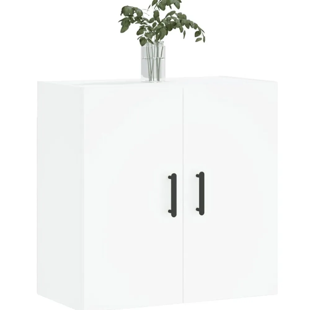 vidaXL Armarios Y Almacenamiento-Armario de pared madera de ingeniería 60x31x60 cm