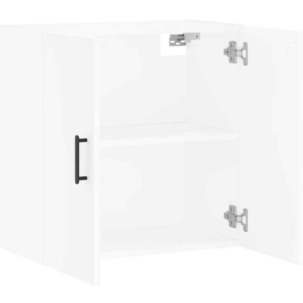vidaXL Armarios Y Almacenamiento-Armario de pared madera de ingeniería 60x31x60 cm