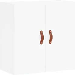 vidaXL Armario de pared madera de ingeniería 60x31x60 cm Blanco Clearance