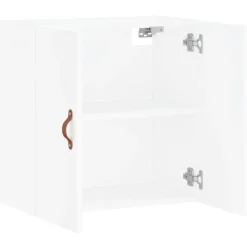 vidaXL Armario de pared madera de ingeniería 60x31x60 cm Blanco Clearance