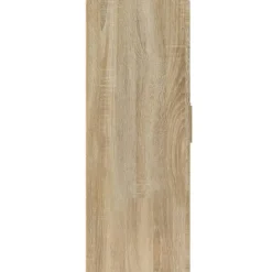 vidaXL Estanterías-Armario de pared madera ingeniería 69,5x32,5x90 cm