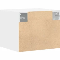 vidaXL Armario de pared madera de ingeniería 50x42,5x40 cm Blanco Clearance