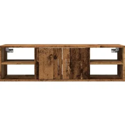 vidaXL Armario de pared madera de ingeniería madera vieja 101x30x29 cm Madera antigua