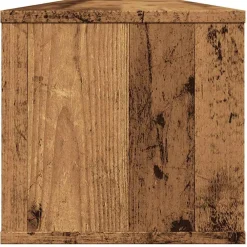 vidaXL Armario de pared madera de ingeniería madera vieja 101x30x29 cm Madera antigua