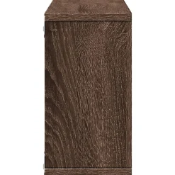 vidaXL Armario de pared madera ingeniería marrón roble 100x16x30 cm Marr&oacute;n roble Hot