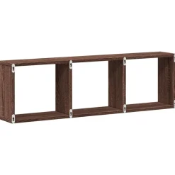 vidaXL Armario de pared madera ingeniería marrón roble 100x16x30 cm Marr&oacute;n roble Hot