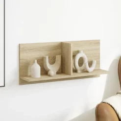 vidaXL Armario de pared madera ingeniería 70x16,5x30 cm Roble Sonoma Hot