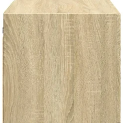 vidaXL Armarios Y Almacenamiento-Armario de pared madera ingeniería 70x42,5x40 cm