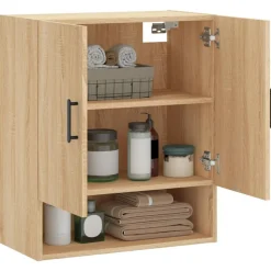 vidaXL Armario de pared madera de ingeniería 60x31x70 cm Roble Sonoma