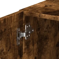 vidaXL Armario de pared madera ingeniería 30x42,5x40 cm Roble ahumado Sale