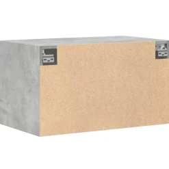 vidaXL Armario de pared madera ingeniería gris hormigón 70x42,5x40 cm Gris hormig&oacute;n Online