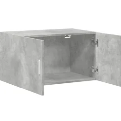 vidaXL Armario de pared madera ingeniería gris hormigón 70x42,5x40 cm Gris hormig&oacute;n Online