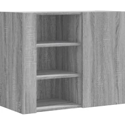 vidaXL Armario de pared madera de ingeniería 75x35x60 cm Gris sonoma Sale