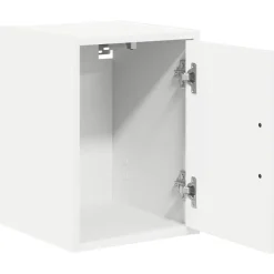 vidaXL Armario de pared para garaje madera de ingeniería Blanco Best