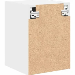 vidaXL Armario de pared para garaje madera de ingeniería Blanco Best