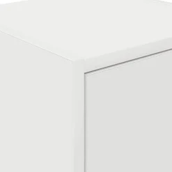 vidaXL Armario de pared para garaje madera de ingeniería Blanco Best