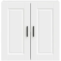 vidaXL Armario de pared para cocina Porto madera de ingeniería blanca Blanco Best