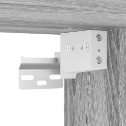 vidaXL Armario de pared para garaje madera de ingeniería Gris sonoma Clearance