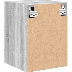 vidaXL Armario de pared para garaje madera de ingeniería Gris sonoma Clearance
