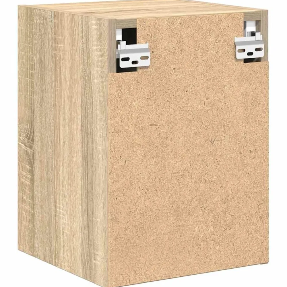 vidaXL Almacenamiento Industrial-Armario de pared para garaje madera de ingeniería