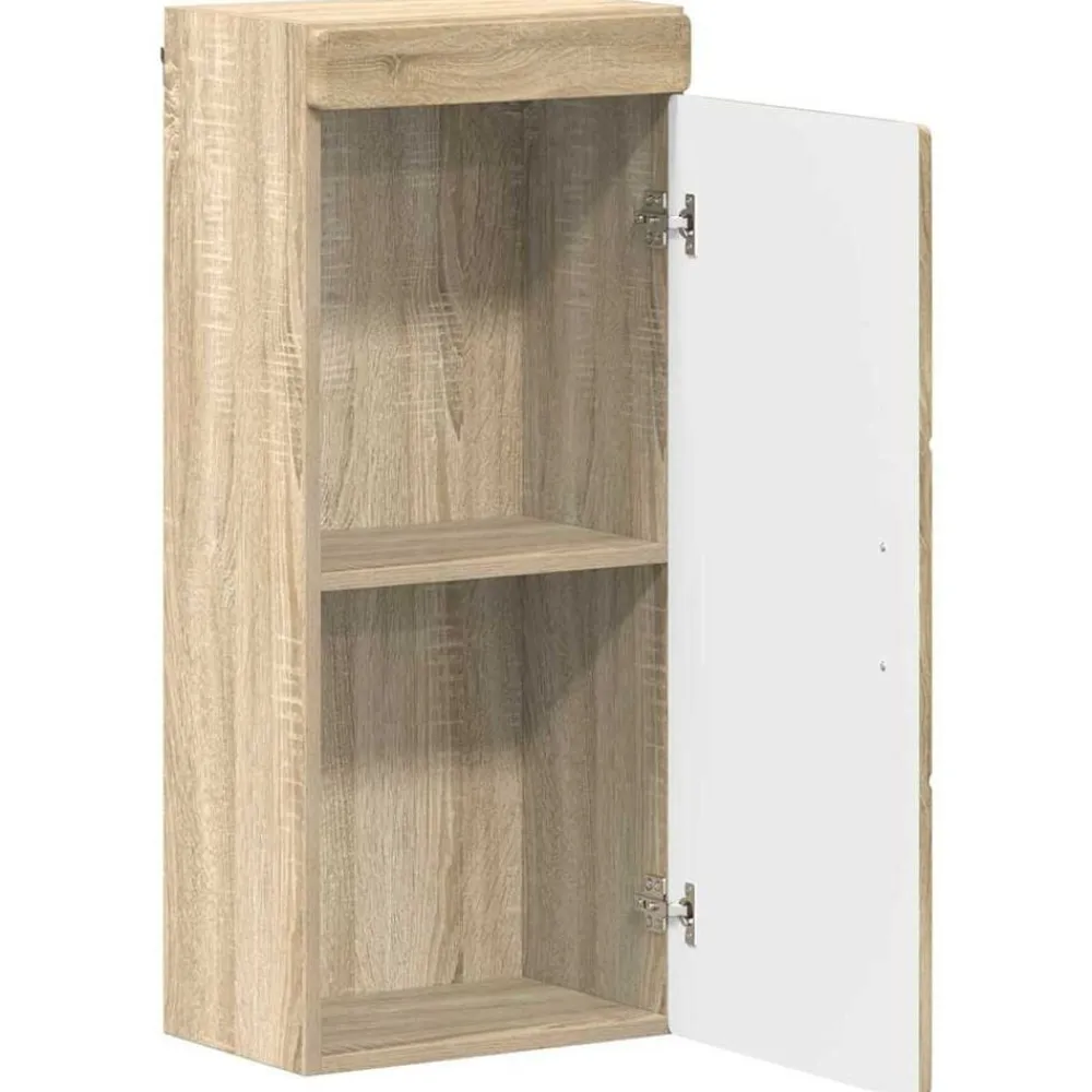 vidaXL Armarios Y Almacenamiento-Armario de pared para baño TULUM 37 x 24,5 x 86 cm