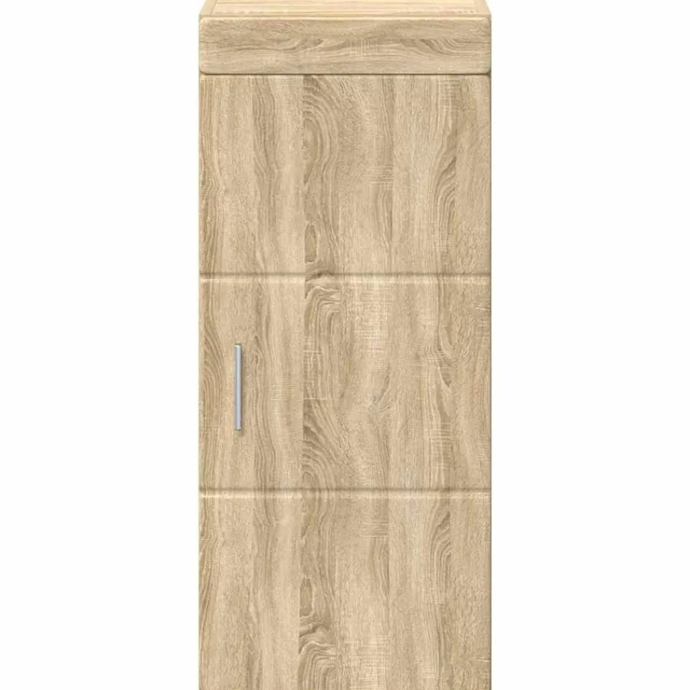 vidaXL Armarios Y Almacenamiento-Armario de pared para baño TULUM 37 x 24,5 x 86 cm