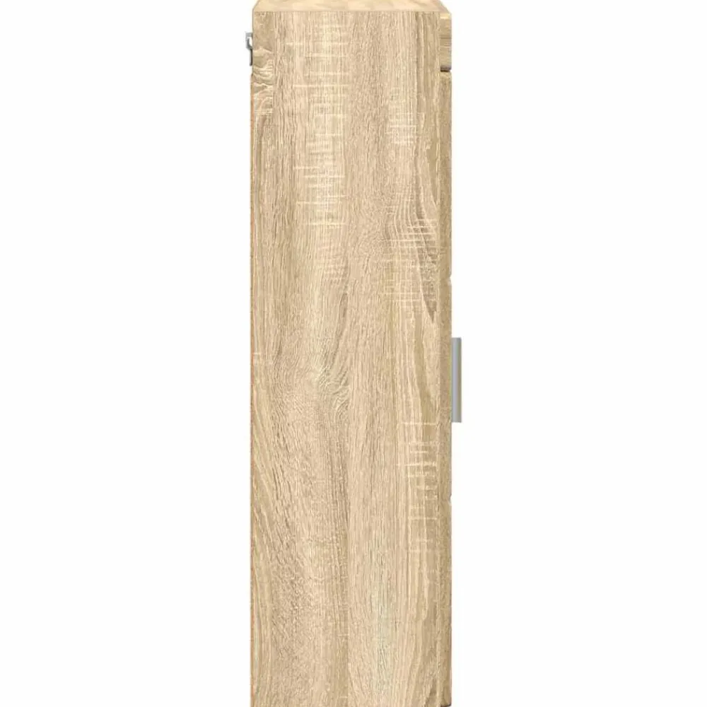vidaXL Armarios Y Almacenamiento-Armario de pared para baño TULUM 37 x 24,5 x 86 cm