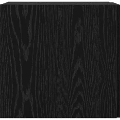 vidaXL Armario de pared 30 x 42.5 x 39.5 cm Roble negro New