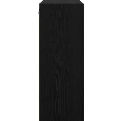 vidaXL Armario de pared 69.5 x 34 x 90 cm Roble negro Clearance