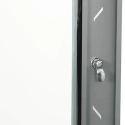 vidaXL Armario de red con almacenamiento 60 x 60 x 50 cm Acero Gris Outlet