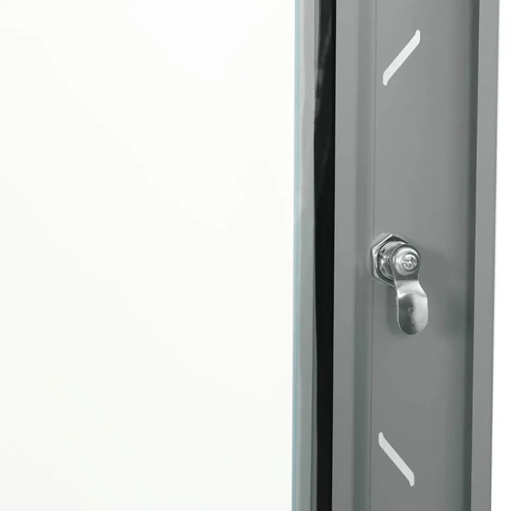 vidaXL Armario de red con almacenamiento 53 x 45 x 30 cm Acero Gris Online