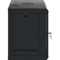 vidaXL Armario de red con almacenamiento 53 x 45 x 60 cm Acero Negro Online