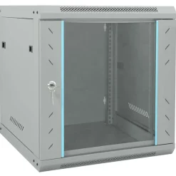 vidaXL Electrónica-Armario de red con almacenamiento 53 x 60 x 60 cm Acero