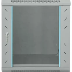 vidaXL Electrónica-Armario de red con almacenamiento 53 x 60 x 60 cm Acero