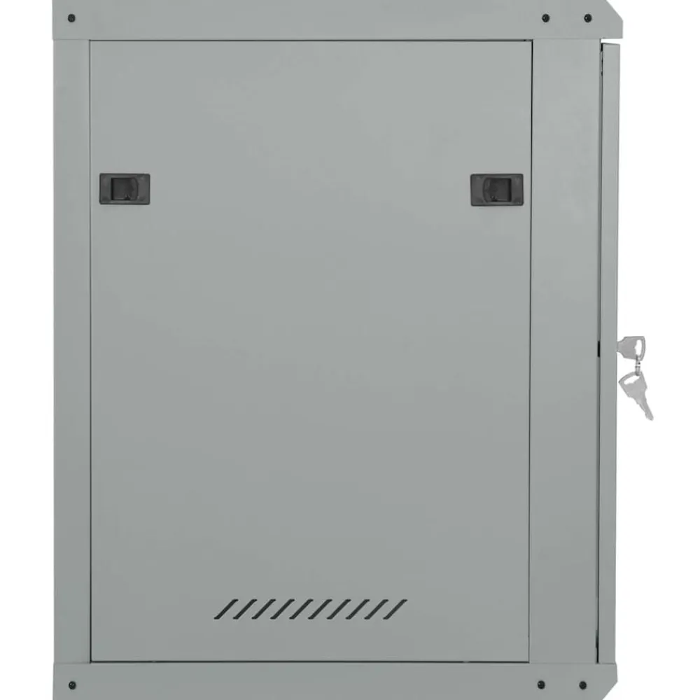 vidaXL Electrónica-Armario de red con almacenamiento 53 x 60 x 60 cm Acero