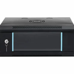 vidaXL Electrónica-Armario de red con almacenamiento 53 x 45 x 21 cm Acero