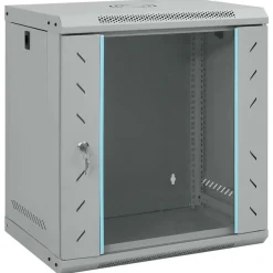vidaXL Electrónica-Armario de red con almacenamiento 53 x 45 x 60 cm Acero
