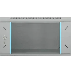 vidaXL Armario de red con almacenamiento 53 x 60 x 30 cm Acero Gris Hot