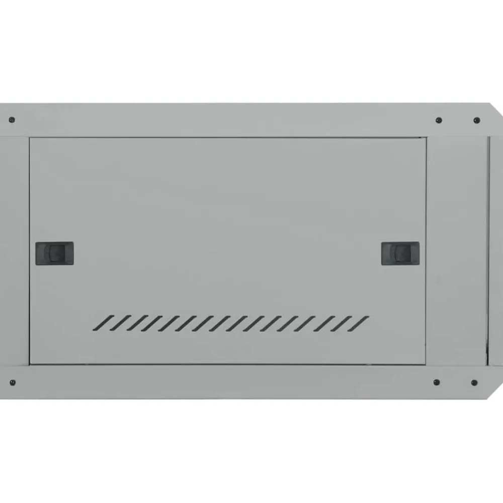 vidaXL Armario de red con almacenamiento 53 x 60 x 30 cm Acero Gris Hot