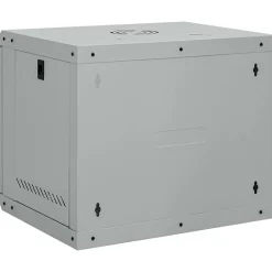 vidaXL Electrónica-Armario de red con almacenamiento 53 x 45 x 45 cm Acero