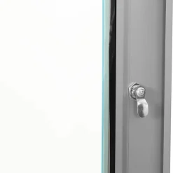 vidaXL Armario de red con almacenamiento 53 x 35 x 21 cm Acero Gris Hot