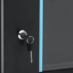 vidaXL Electrónica-Armario de red de pared 9U 19